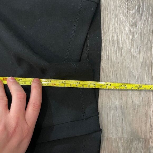 Cynthia Rowley Black Midi Dress Slim Fit Pencil Buisness Dress XL Stretchy - Picture 11 of 13